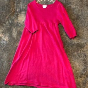 A kids long sleeved dress
